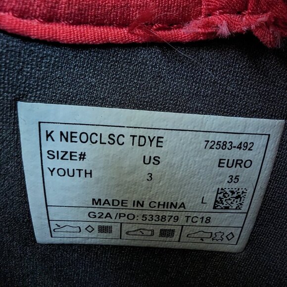 NIB Bogs Kids Neo-Classic Tie-Dye Boots, US Size 3 - Picture 8 of 9